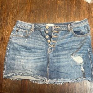 Jean skirt